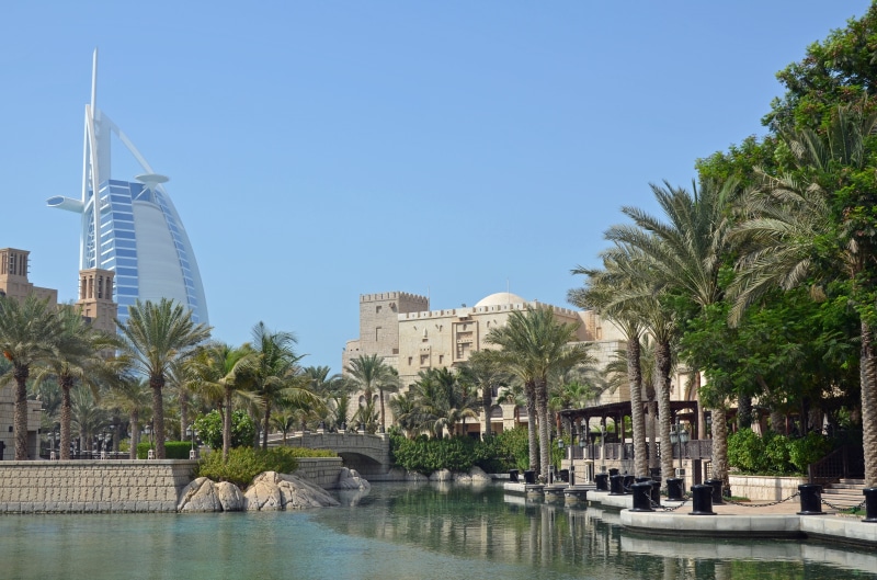 palm tree, no people, arab, 4K, city, tree, outdoors, nature, hotel, luxury, tropical climate, day, plant, travel, architecture, date palm tree, building exterior