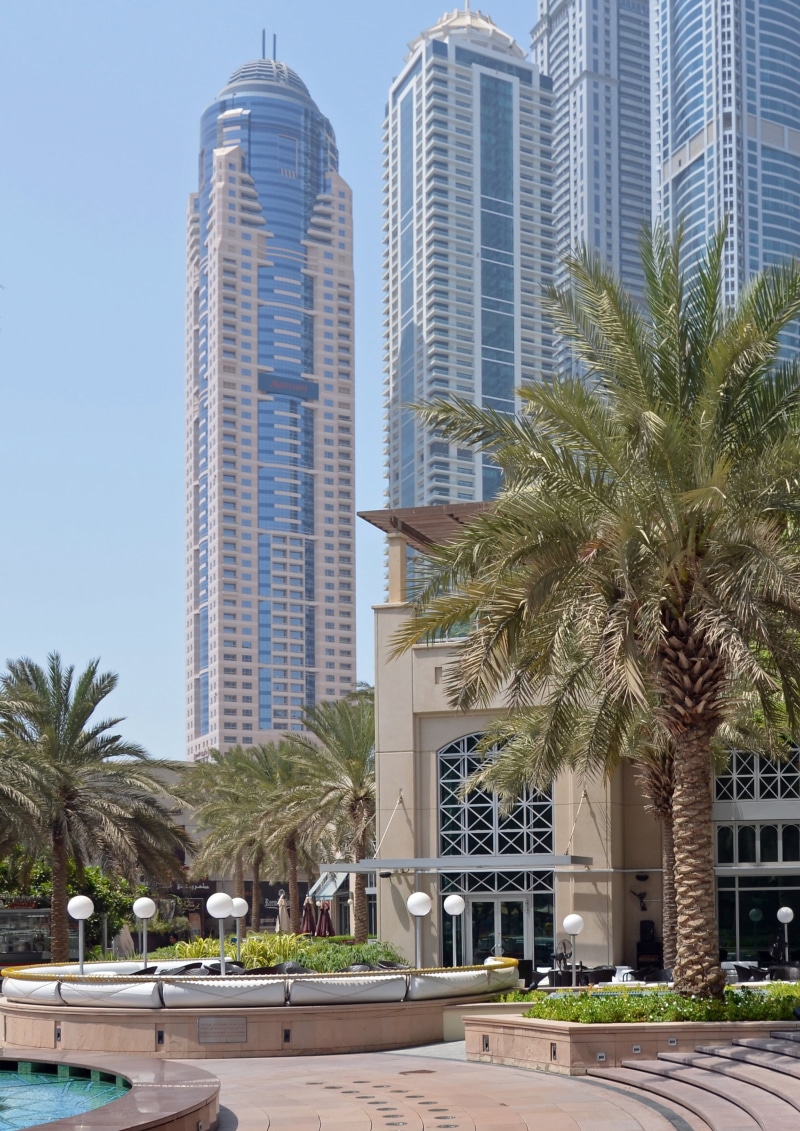 skyscrapers, city tour, 2K, tourists, tropical climate, sun, architecture, tower, skyscraper, building exterior, built structure, plant, day, coconut palm tree