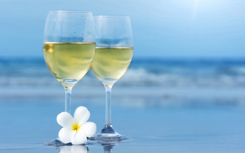 outdoors, focus on foreground, food, freshness, nature, relaxation, 2K, travel Destinations, cocktail, tropical Climate, wineglass, household equipment