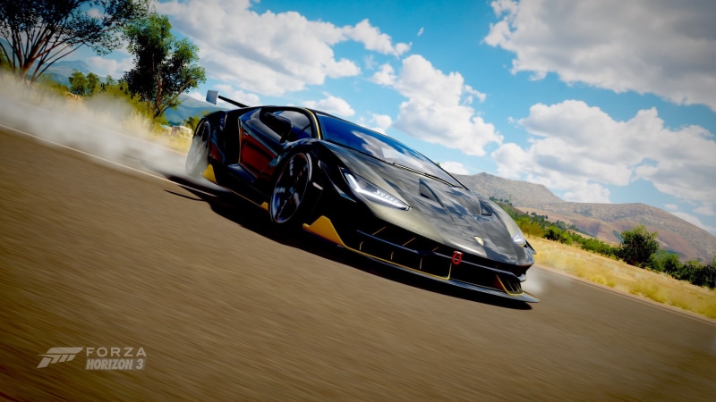 Drifting, Lamborghini Centenario, 1080P, Forza Horizon 3, Car, Forza Motorsport, Video Game