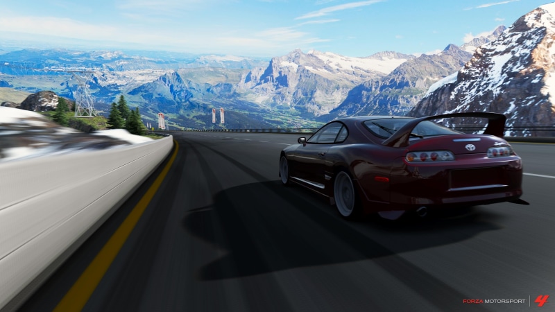 Forza Motorsport 4, video games, Forza Motorsport, Toyota Supra, 4K