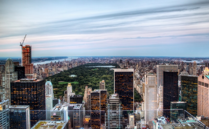 office, cloud - sky, architecture, Hurricane, York, Park, tall - high, spire, new, Before, sky, no people, financial district, New York, building exterior