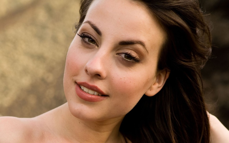 brunettes, garcia, lorena, faces, women, 1080P