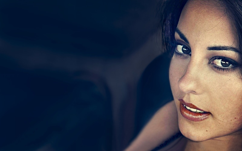 brunette, 2K, Lorena Garcia, women, portrait