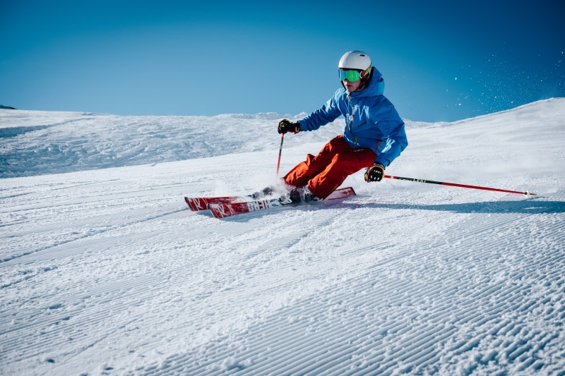 winter sport, ski instructor, vacations, leisure activity, winter, apparel, human, mountain, extreme sports, 5K, ski-wear, austria, cold temperature, sports