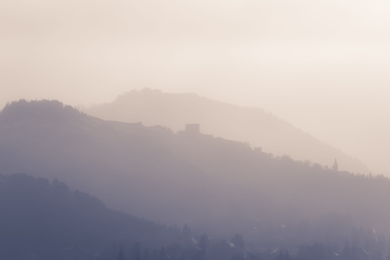 range, scenics, mountain Range, ethereal, covered, mountain Peak, nature, travel, hill, dawn, mysteriou, winter, sky, sunrise, forest, chinese Culture
