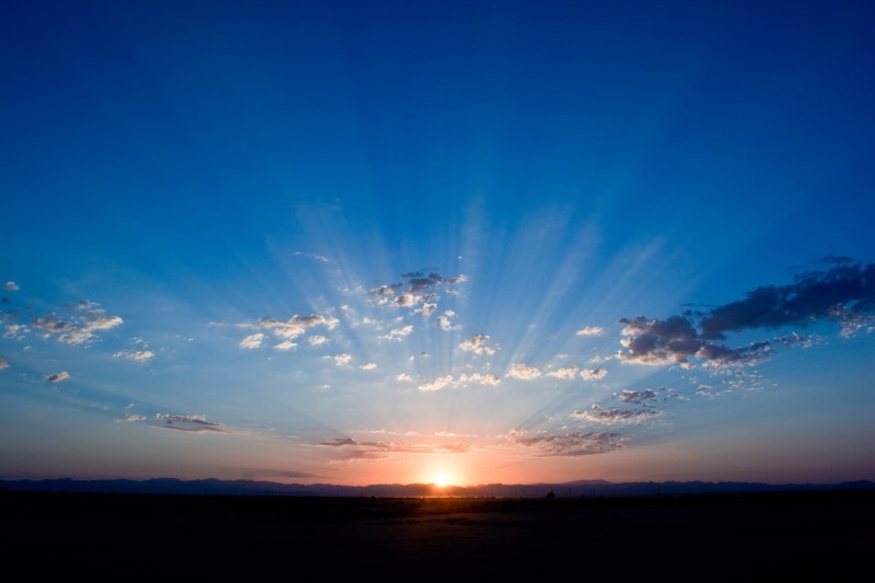 tranquility, sunlight, heaven, morning, landscape, beauty in nature, heavens, scenics - nature, sunbeam, silhouette, dusk, nature, peaceful, sunrise, evening