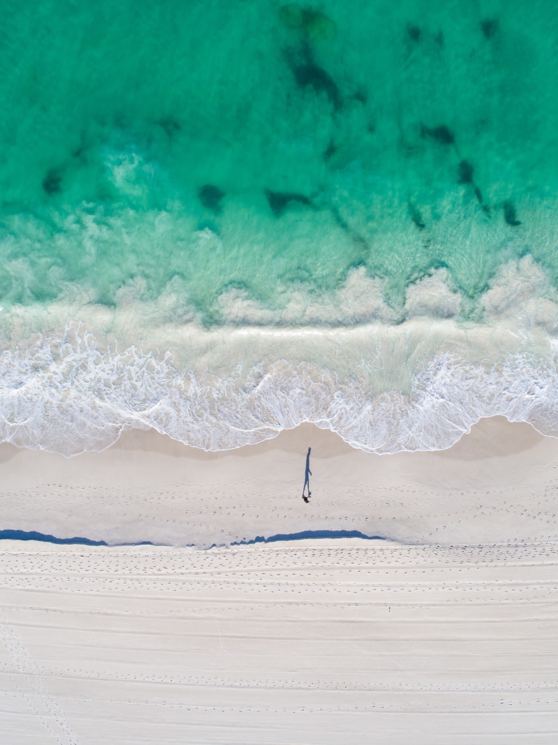 beauty in nature, shore, landscape, person, bright, eye, nature, white sand, lifestyles, sand, s, daytime, footprint, leisure activity, scenics - nature