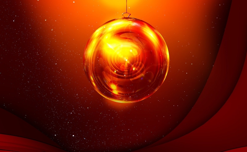 Light, 2K, gloss, shape, hanging, christmasballs, December, glowing, glass - material, no people, atmosphere, close-up, Christmas, geometric shape, star - space