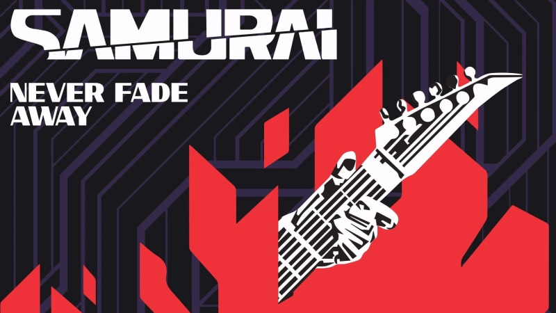 guitar, Never Fade Away, 1080P, CD Project Red, Cyberpunk 2077, by SAMURAI (Refused), CD PROJEKT RED, cover
