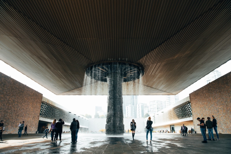 architecture, antropologia, antique, symbol, structure, el paraguas, pond, latin, studies, portrait, 2K, group of people, aborigine, adult, concrete umbrella