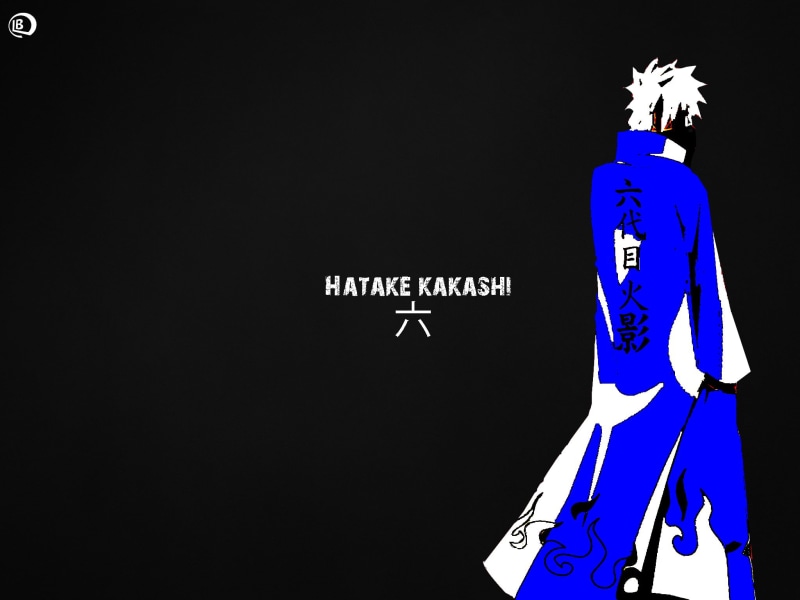 clothing, text, Hokage, representation, anime, black background, white color, Naruto Shippuuden, white, communication, male likeness, dress, studio shot