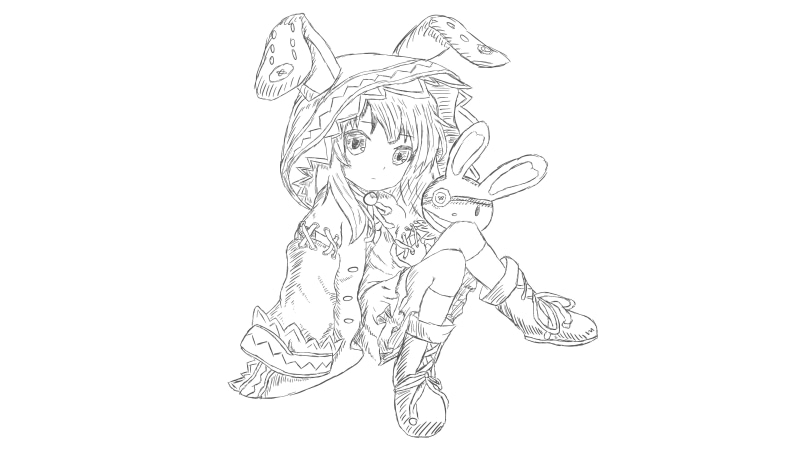 copy space, art and craft, metal, sketch, Date A Live, manga sketch, creativity, Yoshino, studio shot, design, indoors, drawing - art product, no people