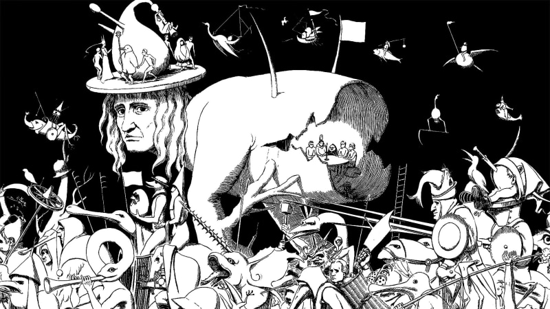 1080P, monochrome, Berserk, artwork, Kentaro Miura