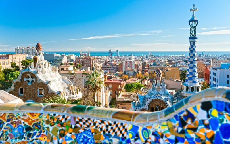 urban, sea, city, building, photography, water, 2K, church, cityscape, Barcelona
