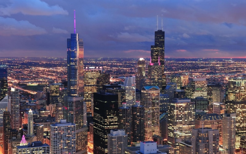skysrapers, chicago, 1080P, high, illinois, cities, usa, resolution, buildings, rise