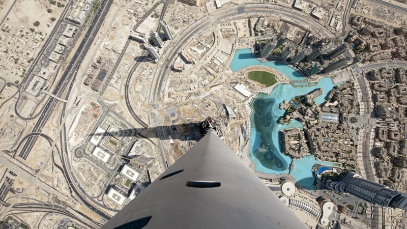 aerial, buildings, high, khalifa, city view, architecture, burj khalifa, 1080P, high buildings, burj, city, aerial view, view