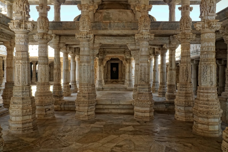 5K, day, old, columnar, travel destinations, travel, tourism, built structure, ancient, religion, empty, archaeology, history, colonnade, chaumukkha mandir