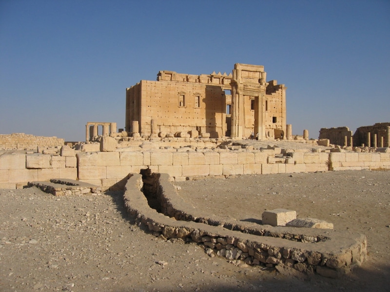 bel, City, Temple of Bel, Ancient, Syria, orange, buildings, 1080P, Temple, Palmyra