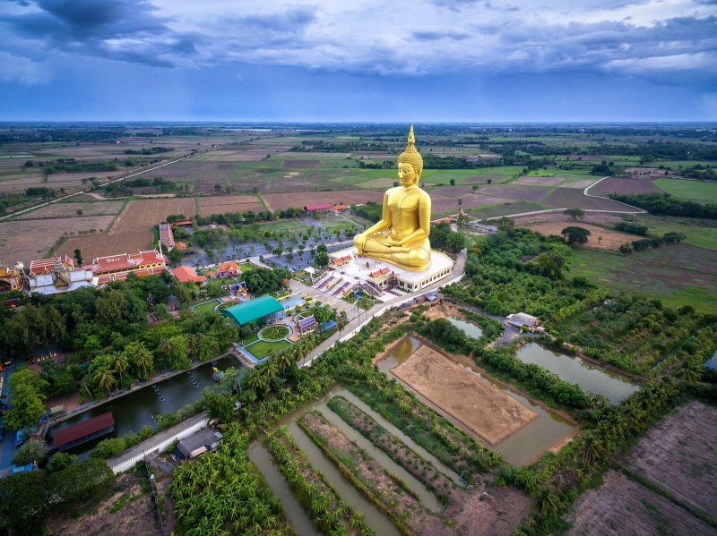 religion, no people, nature, place of worship, building exterior, sky, human representation, idol, built structure, plant, spirituality, architecture, statue