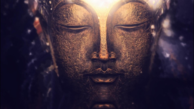 male likeness, 1080P, face, statue, religion, close-up, mask - disguise, representation, ornate, buddha, art and craft, spirituality, mask, single object
