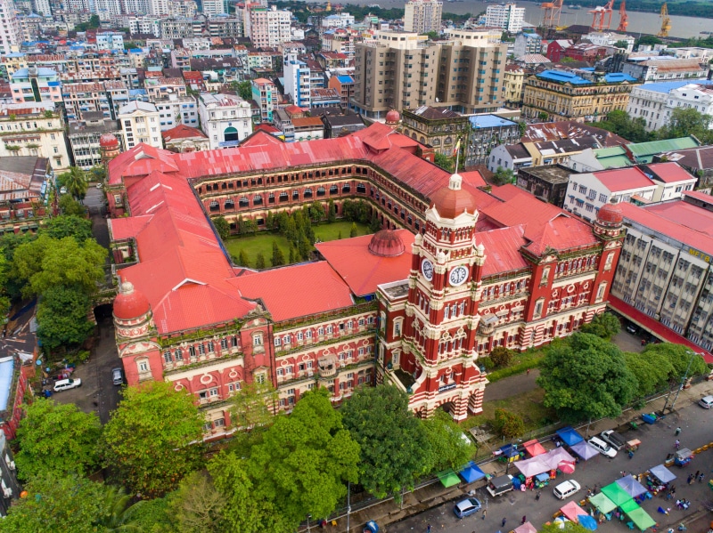 2nd ward, outdoors, high court, building exterior, myanmar (burma), plant, yangon, building, transportation, mode of transportation, residential district
