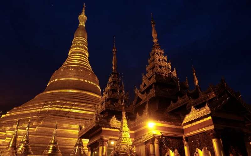 Religious, Burma, Myanmar, Yangon, 1080P, Shwedagon Pagoda
