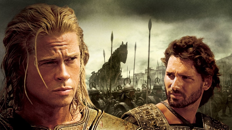 Eric Bana, Movie, Troy, Brad Pitt, 1080P