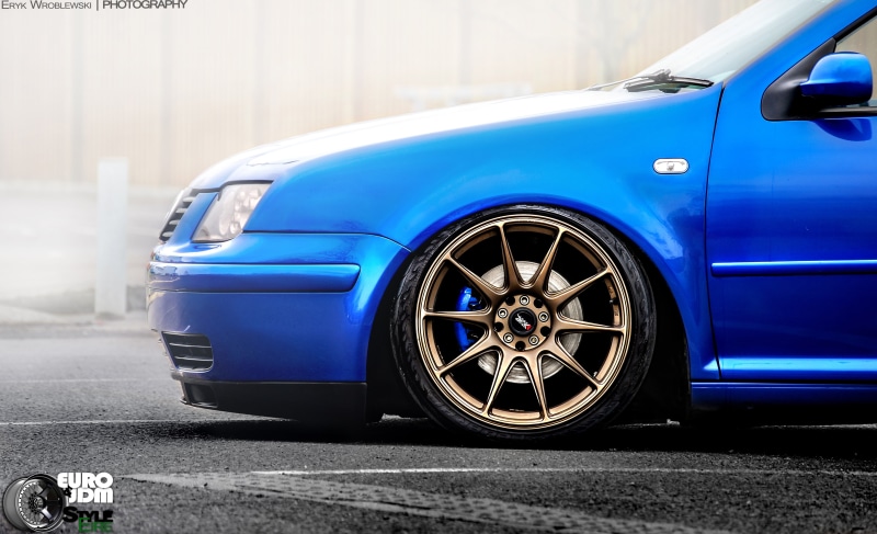 tire, motor vehicle, Jetta, 4K, wheel, sports car, asphalt, rim, day, vehicle, Bora, XXR, Wheels, Blue, road, drives, Car, Volkswagen, speed, no people