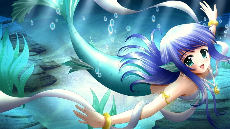digital composite, real people, women, creativity, mermaid, representation, females, fashion, vector, girls, tail, computer Graphic, hairstyle, underwater