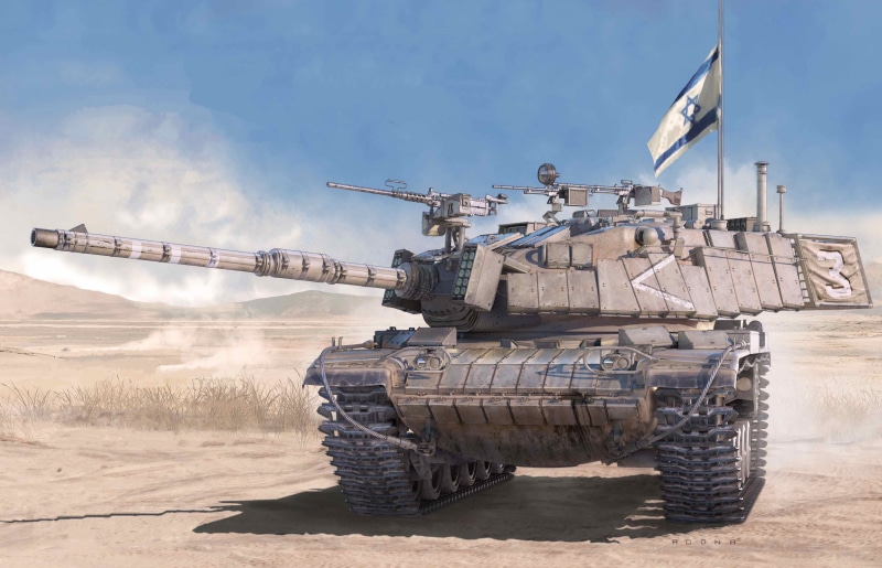 2K, flag, art, Magach 6B GAL, tank, Israel Main Battle Tank, The IDF