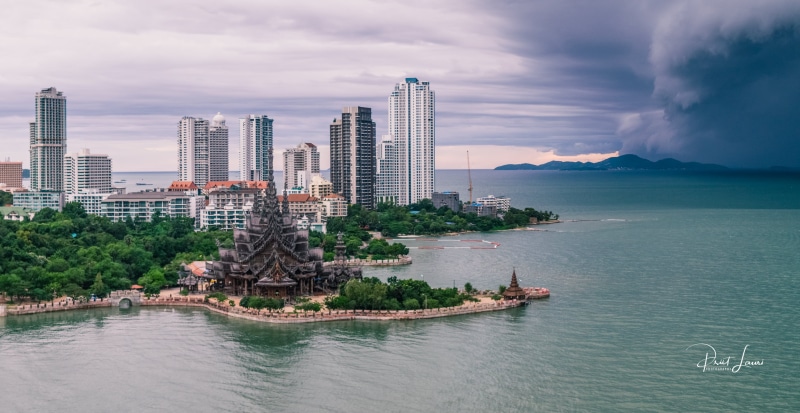 no people, building exterior, nature, architecture, Priit Lauri, tree, cityscape, sea, office building exterior, building, birds eye view, sky, plant, Buddhism