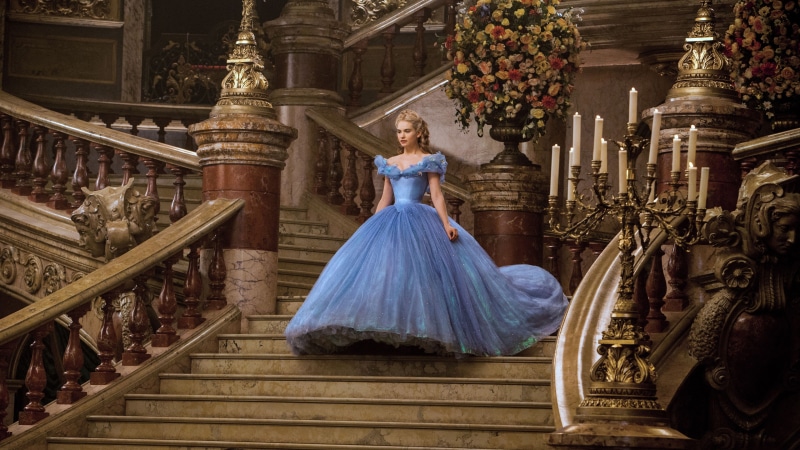 4K, Lily James, 4K, Cinderella, Disney Princess
