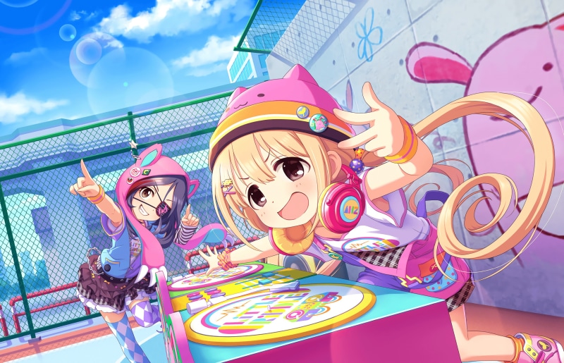 official, idolmaster, girls, hayasaka, futaba, art, 2K, mirei, cinderella, anzu