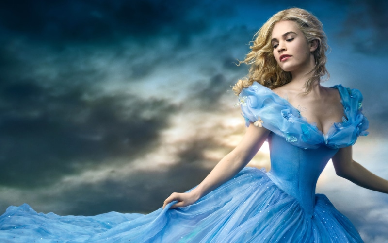  cinderella, 2K, 2015, disney