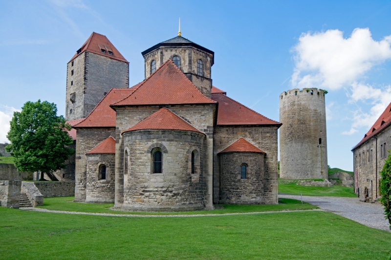 place of worship, Germany, Querfurt, spirituality, outdoors, architecture, Saxony-Anhalt, sky, europe, built structure, house, building, day, cloud - sky