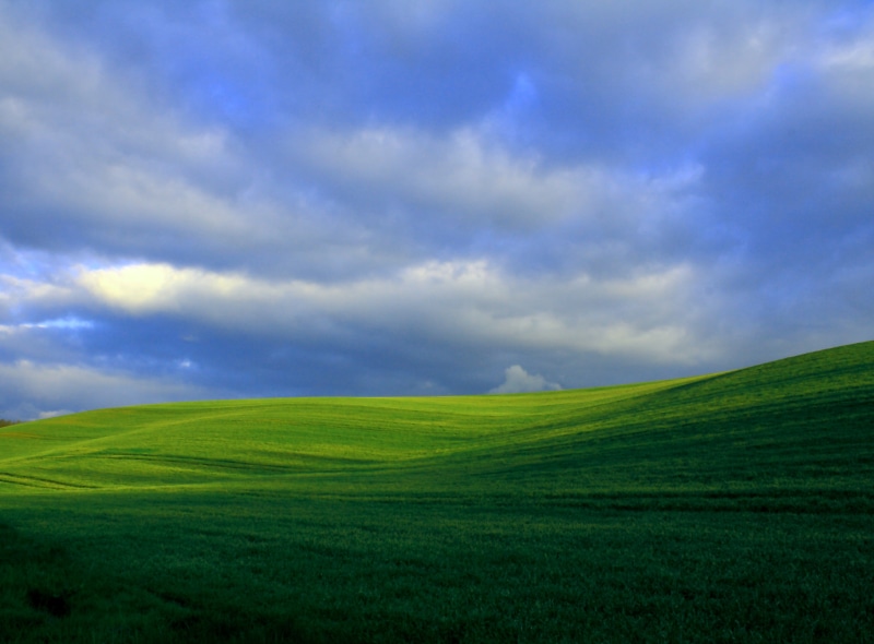 summer, clouds, green  spring, xs, farm, sky, day, blue, Düsseldorf, premium, scenics, outdoors, waves, canon eos 1000d, nature, rural Scene, green Color