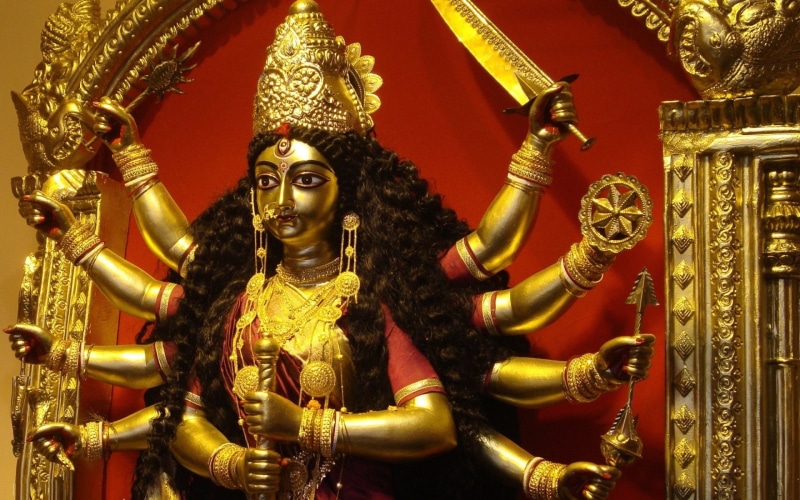 1080P, Hinduism, Durga, Religious