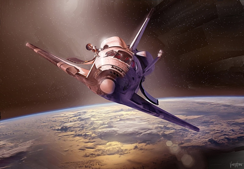 space, water, limb, transport, human arm, arms raised, motion, full length, earth, one person, orbiting, adult, mid-air, 1080P, NASA, Shuttle, helmet