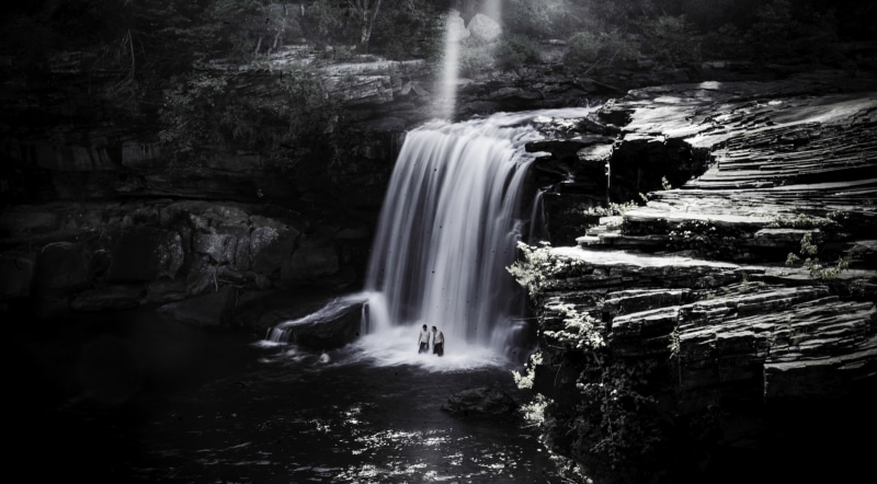 tourism, solid, beauty in nature, flowing, travel, splashing, Waterfalls, travel destinations, scenics - nature, power in nature, outdoors, blurred motion