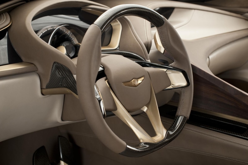 wealth, hyundai, car, transportation, focus on foreground, car interior, vehicle interior, silver colored, 1080P, concept, close-up, design, metal, reflection