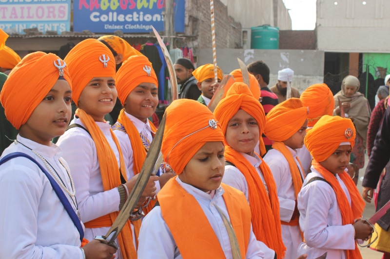 punjabi, transportation, large group of people, 5K, group of people, Religion, Punjab, Sikh, patiala, architecture, children, people, day, group, occupation