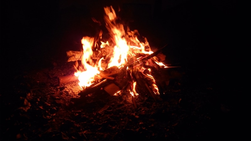 wood - material, fire, wood, orange color, campfire, glowing, motion, punjab, night, luminosity, nature, tradition, firewood, festival, india, dark, log