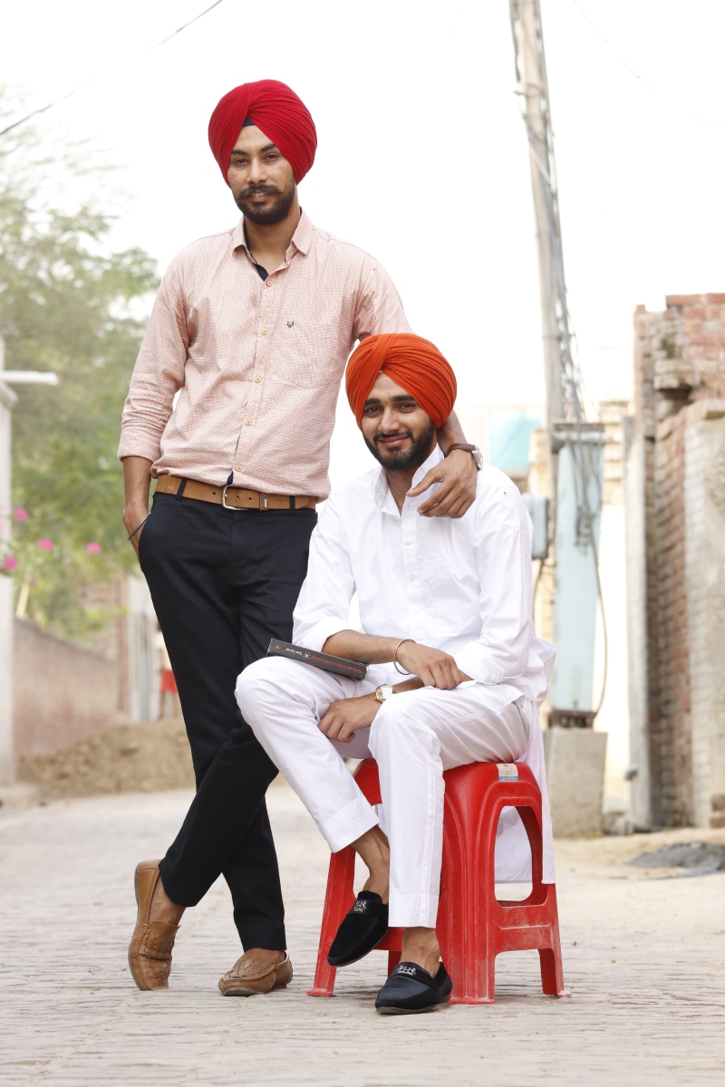 outdoors, Sikh, middle Eastern Culture, traditional, hat, looking at camera, summer, punjabi, watch, young adult, religion, adults only, middle East, shoot