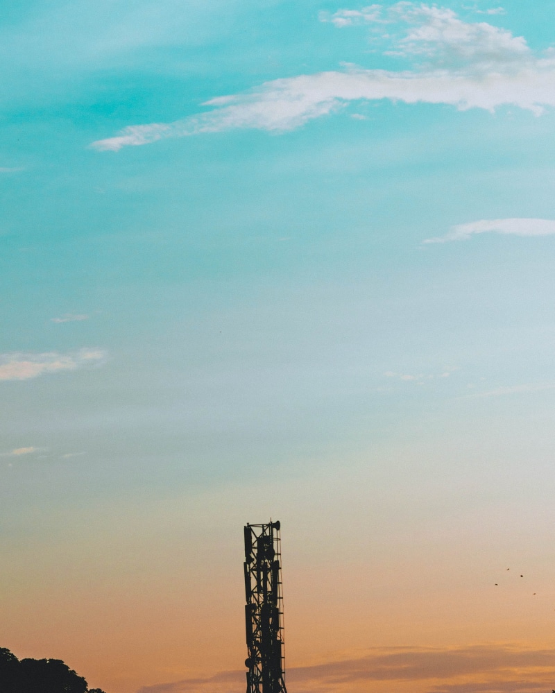 blue, colors, tower, industry, built structure, sky, india, home, development, construction equipment, machinery, rooftop, nature, technology, punjab, sunset