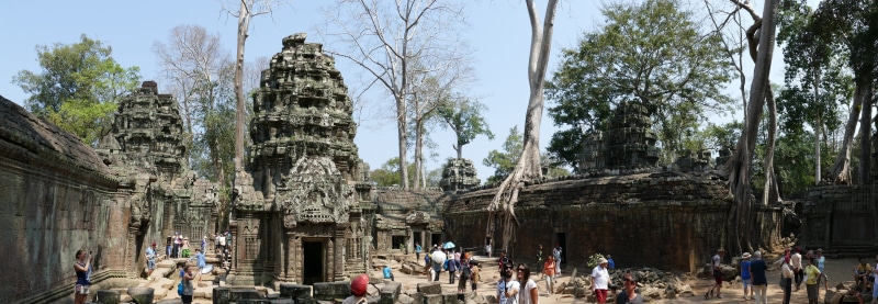 tourist, sculpture, jungle, group of people, Angkor Wat, Temple, travel, old ruin, statue, archaeology, world heritage, unesco, outdoors, ancient, the past