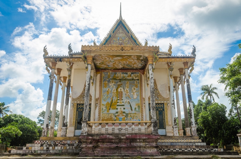 sightseeing, pagoda, prayer, wat, nature, travel destinations, buddhism, ornate, landmark, low angle view, temple, art and craft, travel, no people, sculpture
