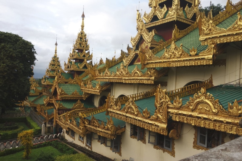 1080P, Shwedagon Pagoda, Myanmar, Yangon, Religious, Burma