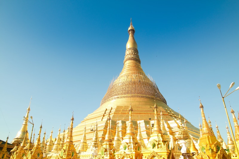 tower, 5K, myanmar, building exterior, temple, buddha, yangon, buddhism, travel, religion, no people, buddhist, asia, travel destinations, outdoors, architecture
