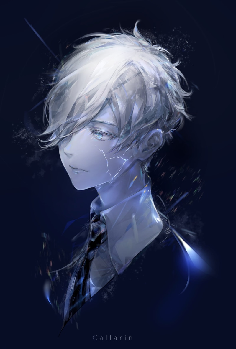 Phos (Houseki no Kuni), Antarcticite (Houseki no Kuni), portrait, 720P, Houseki no kuni